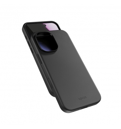 Epico Leather Mag+ Case iPhone 17 - černá