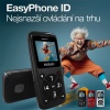 EVOLVEO EasyPhone ID, mobilní telefon pro seniory, černá