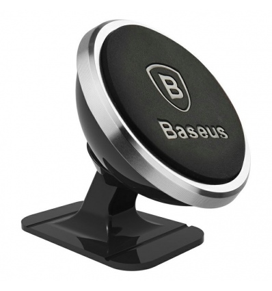 Baseus univerzální magnetický držák do auta na palubní desku 360 st. stříbrný