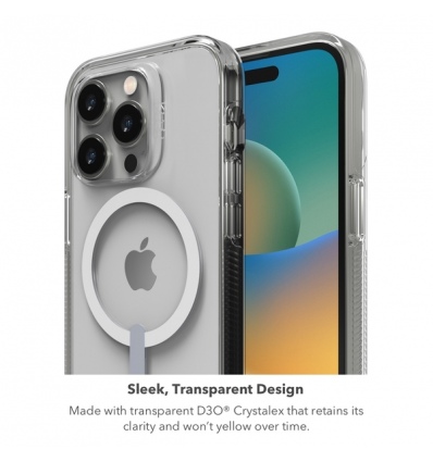 ZAGG GEAR4 Crystal Palace Snap kryt iPhone 14 Pro průhledný