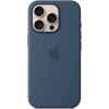 iPhone&nbsp;16 Pro Silicone Case with MS - Denim
