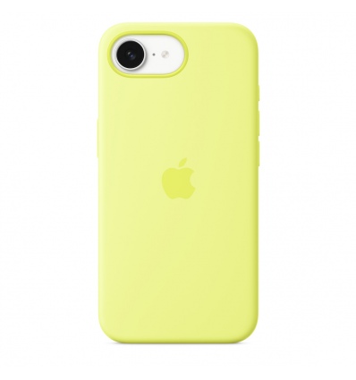 iPhone&nbsp;16e Silicone Case – Neon Yellow