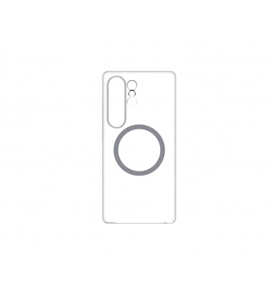 Samsung Průhledný kryt s magnetickým úchytem pro Galaxy S25 Ultra Transparent