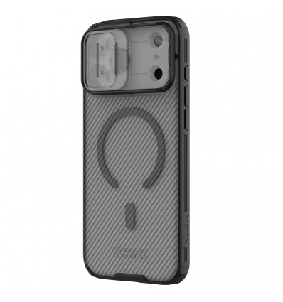 Nillkin CamShield PRO Magnetic Zadní Kryt pro Apple iPhone 17 Pro Max Transparent Black