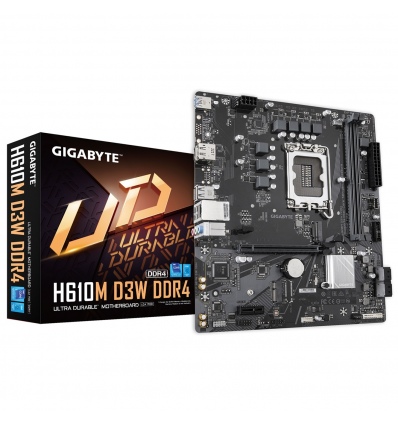 GIGABYTE H610M D3W DDR4/LGA 1700/mATX