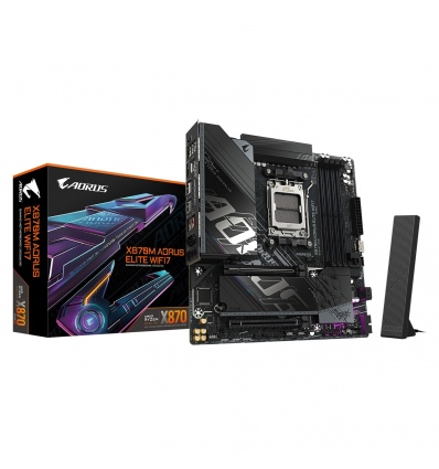 GIGABYTE X870M AORUS ELITE WIFI7/AM5/mATX