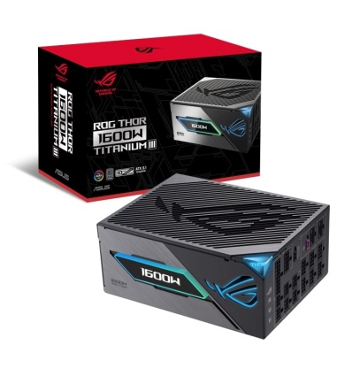 ASUS ROG THOR 1600/1600W/ATX 3.1/80PLUS Titanium/Modular/Retail