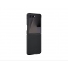 Samsung Ochranný kryt z veganské kůže Flip7 Black