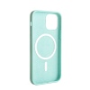 ER POWER Silikonový kryt CARNEVAL SNAP pro iPhone 12 mini s MagSafe - zelená