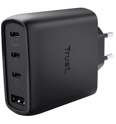 TRUST MAXO 65W 4P GAN CHARGER BLK