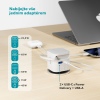 Epico UltraBoost Retractable GaN 65W adaptér EA65c se zabudovaným kabelem