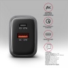 AXAGON ACU-PQ67 GaN nabíječka do sítě 67W, USB-A + USB-C, PD3.0/PPS/QC4+/SFC2.0/Apple