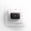 AXAGON ACU-PQ67 GaN nabíječka do sítě 67W, USB-A + USB-C, PD3.0/PPS/QC4+/SFC2.0/Apple