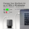 AXAGON ACU-PQ67D GaN nabíječka do sítě 67W, USB-A + USB-C, PD3.0/PPS/QC4+/SFC2.0/Apple, LCD display