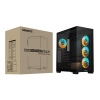 GIGABYTE C500 PANORAMIC STEALTH/Midi Tower/Transpar./Černá
