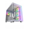 FSP M580-WA/Midi Tower/Transpar./Bílá