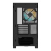 GIGABYTE C201 PANORAMIC/Midi Tower/Transpar./Černá