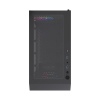 GEMBIRD Fornax 900/Midi Tower/Transpar./Černá