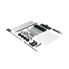 AKASA Maxwell RC Pro/UCFF 4" x 4"/Černá