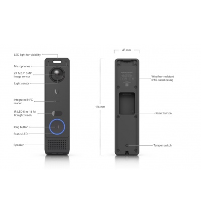 Ubiquiti UVC-G6-Entry, UniFi Protect/Access G6 Entry