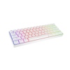 Genesis herní klávesnice THOR 660 G2/Gateron Red/USB+BT/US layout/Bílá