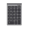 Trust Xalas Wireless numpad/Bezdrátová USB/Stříbrná
