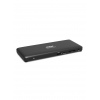 PORT CONNECT Dokovací stanice pro kanceláře, USB-C, 2x4K, černá