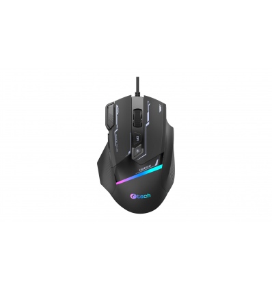 Herní myš C-TECH Zyra (GM-16),7200 DPI, RGB, USB