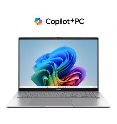 ASUS Vivobook S 16 OLED/S3607QA-OLED064W/SD-X1-26-100/16"/WUXGA/32GB/1TB/Adreno/W11H/Silver/2R