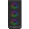 EVOLVEO Scorpio, Big Tower/4x ARGB/sklo+mřížka