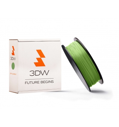 3DW - ABS filament 1,75mm fluozelená, 1kg (2x 0,5 kg), tisk 200-230°C