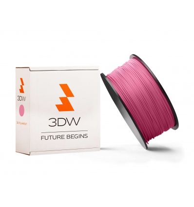 3DW - ABS filament 1,75mm růžová, 1kg (2x 0,5kg) tisk 200-230°C