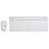 PROMO set Logitech slim Wireless MK470 - white, US