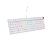 Herní mechanická klávesnice Genesis THOR 404/RGB/Outemu Peach Silent/Drátové USB-A/US layout/Bílá