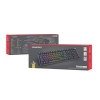 Herní mechanická klávesnice Genesis THOR 404/RGB/Gateron Yellow Pro/Drátové USB-A/US layout/Černá