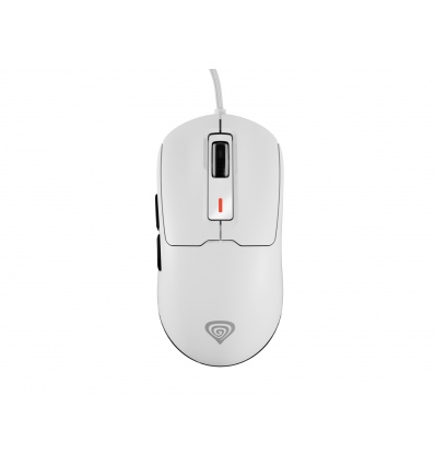 Genesis herní myš KRYPTON 660/Herní/Optická/12 000 DPI/Drátové USB-A/Bílá