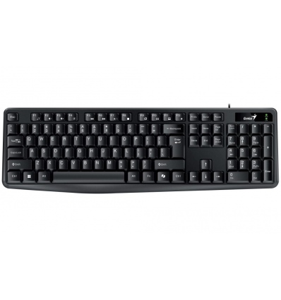 Genius KB-117/Drátová USB/CZ-SK layout/Černá