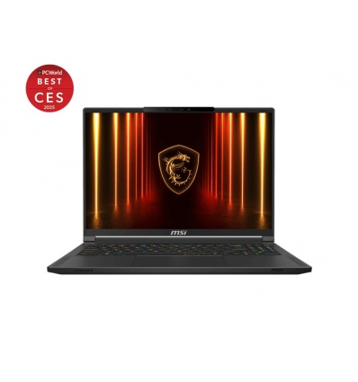 MSI Stealth/A16 AI+ A3XWIG-030CZ/AI9-HX370/16"/2560x1600/32GB/2TB/RTX 5080/W11H/Black/2R