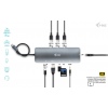 i-tec USB-C Metal Nano Docking Station 4K HDMI LAN, Power Delivery 100 W + Charger 100W (bundle)