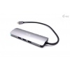 i-tec USB-C Metal Nano Docking Station 4K HDMI LAN, Power Delivery 100 W + Charger 100W (bundle)