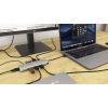 i-tec USB-C Metal Nano Docking Station 4K HDMI LAN, Power Delivery 100 W + Charger 100W (bundle)