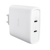 TRUST MAXO 100W 2P USB-C GAN CHARGER WHT