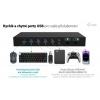 i-tec USB-C KVM Docking station for 3 Hosts, Dual Display, 2x Power Delivery (1x 92W/2x 65W)
