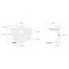 Ubiquiti UACC-AI-MS-4-AM-W - UniFi Enterprise AI Multi Sensor 4 Camera Arm Mount, bílá