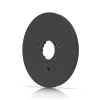 Ubiquiti UACC-GB-Plate-B - Gang Box Mounting Plate, černá