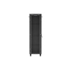 LANBERG 19" VOLNĚ STOJÍCÍ RACKOVÁ SKŘÍŇ 42U/600X800 (FLAT PACK) S PROSKLENÝMI DVEŘMI LCD ČERNÁ