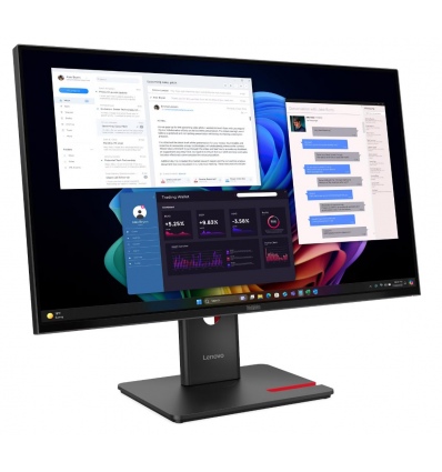 Lenovo ThinkVision/ThinkVision T27UD-40 Monitor/27"/QLED/4K UHD/60Hz/6ms/Černá/3R