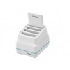 CT37 - quad battery charger, white, HC