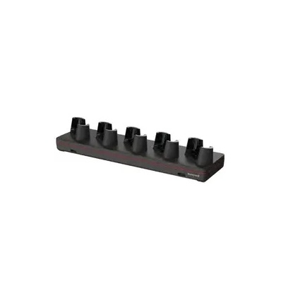 Honeywell CT70 5-bay charging base, power cord, up to 5pcs of CT70 with or w/o boot, power supply