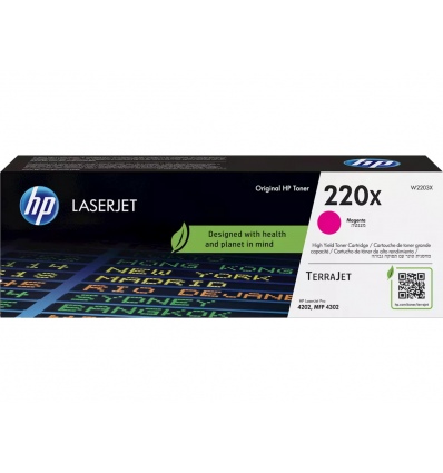 HP W2203X, magenta toner.&nbsp;kazeta HP LaserJet 220X